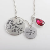 red Wine&Cup Love Necklaces