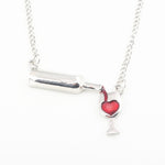 red Wine&Cup Love Necklaces