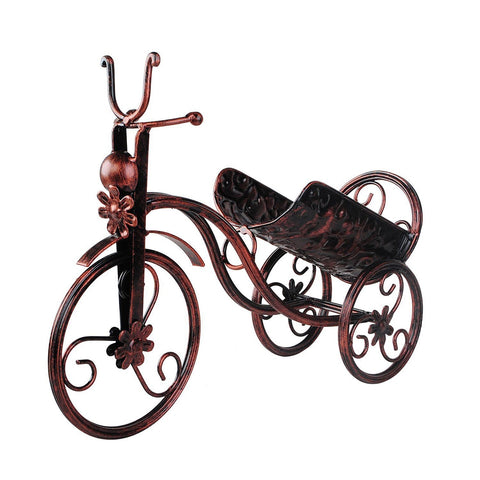 Optical Metal bicycles Wine Bottle Holders