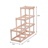 KECTTIO Wooden Red Wine Rack 3/6/10 Bottle Mount Holder Exhibition Organizer Hot Sale