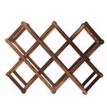 KECTTIO Wooden Red Wine Rack 3/6/10 Bottle Mount Holder Exhibition Organizer Hot Sale