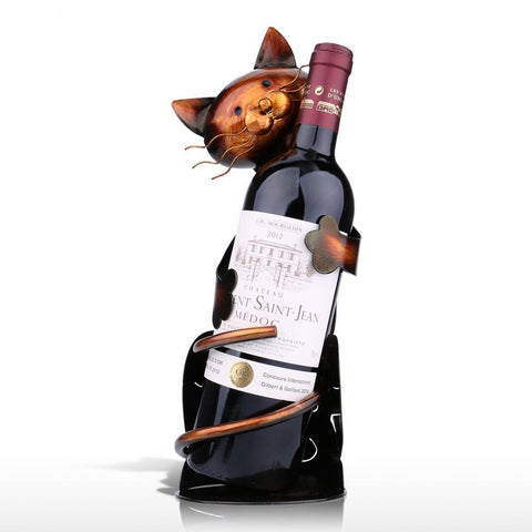 Cat Wine bottle holder