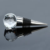 Diamond Crystal Stainless Steel wine Stopper