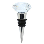 Diamond Crystal Stainless Steel wine Stopper