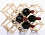 Quality Wooden Wine Bottle Holders Creative Practical Collapsible Living Room Decorative Cabinet Red Wine Display Storage Racks