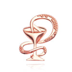 New Alloy Medical Symbol Brooch Pin Badge Bowl Wine Glass Nurse Doctor Medical Symbol Fashion Pin Chic Jewelry Men Women Gift