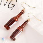 Wine Bottle Dangle Earring